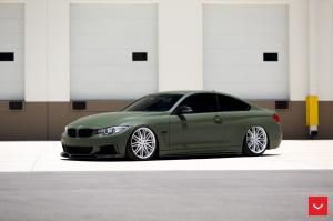 BMW M4 Coupe on Vossen Wheels (VFS4) 2017 года
